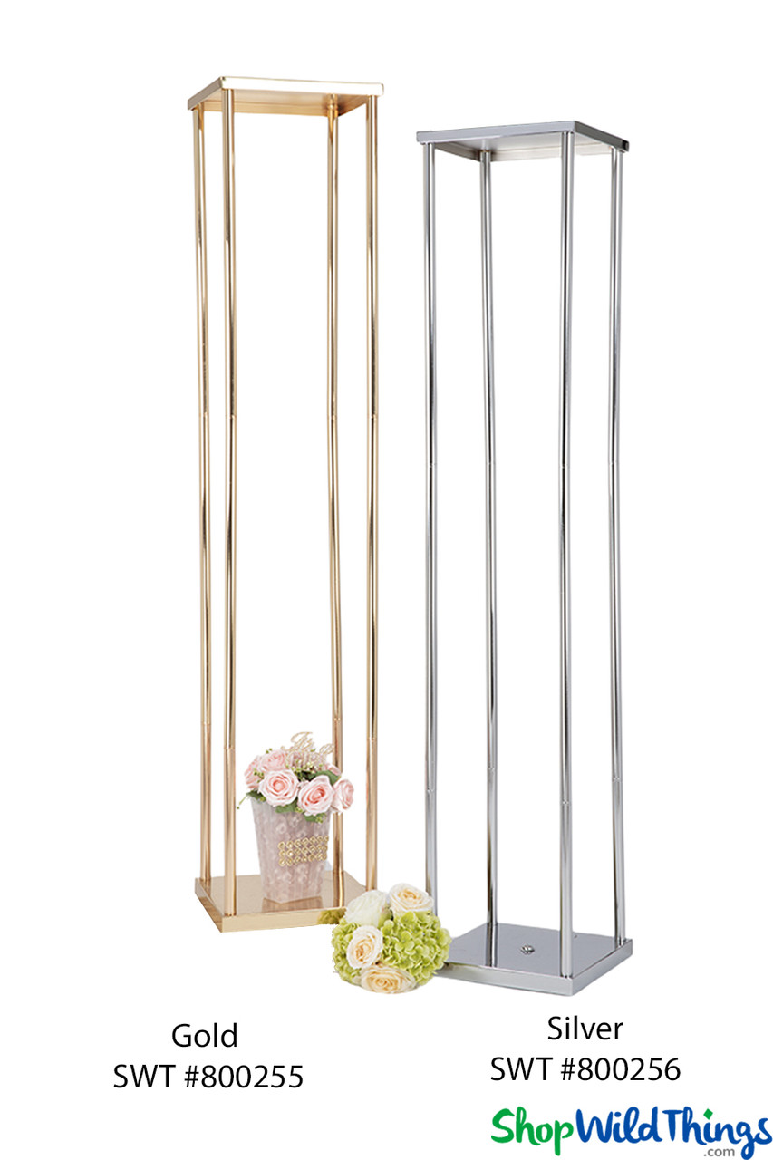 2 Tier Gold Metal Harlow Riser Stand