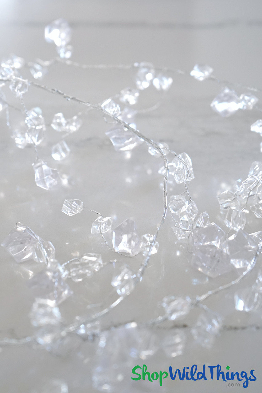 10 Best Crystal Garland ideas  crystal garland, garland, crystals