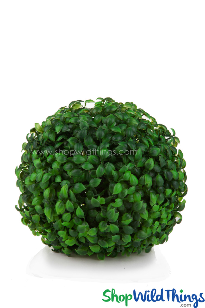 Artificial Boxwood Topiary Kissing Ball for Floral