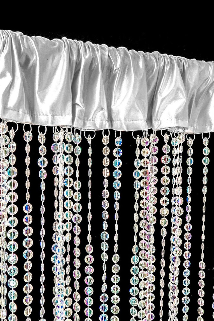 Shiny Diamonds Crystal Beaded Curtain 20' Long