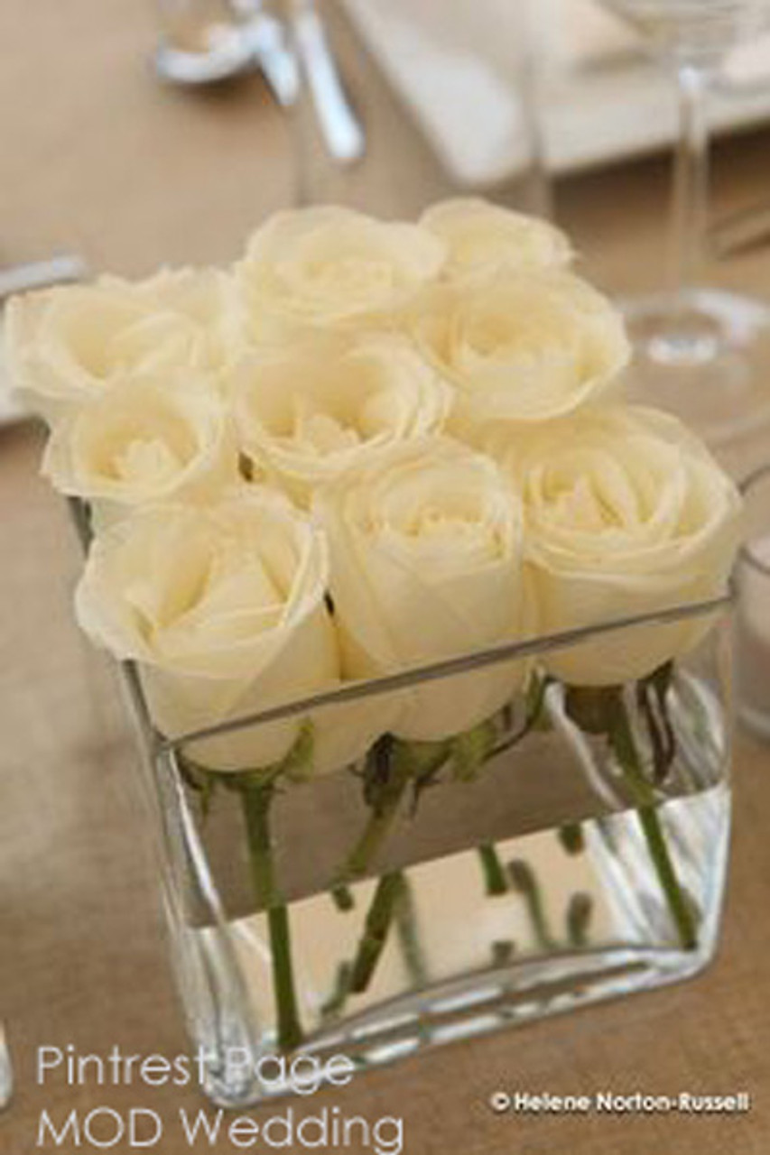 TeaSu 12pcs Pearl String, for Wedding Centerpiece, White Vase