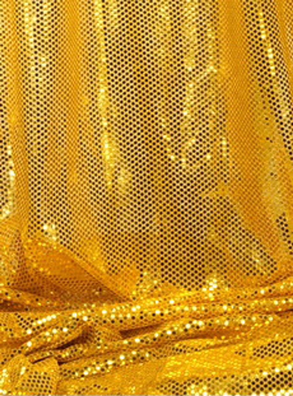  Mesh Gold Aluminum Foil Sequin Gorgeous Glitter Design