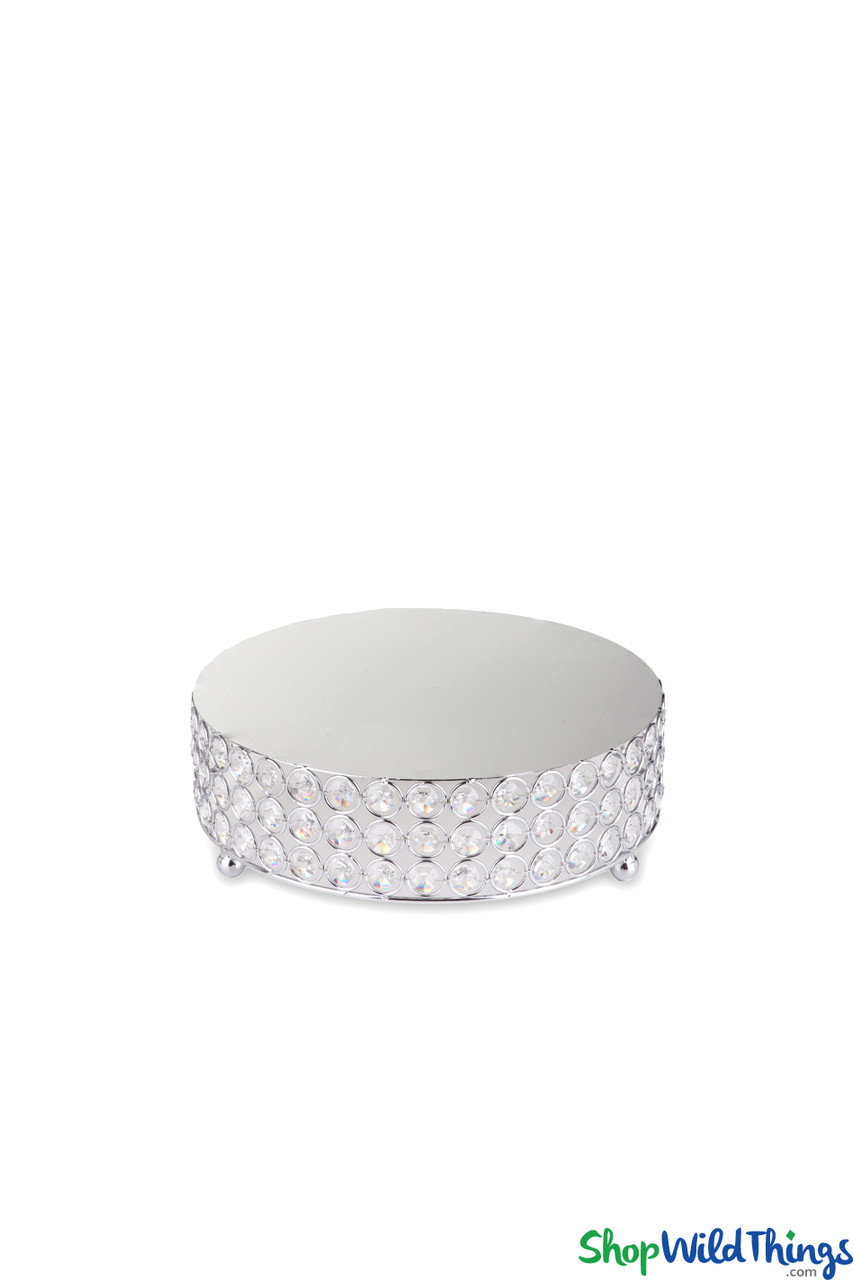 Gold Round Cake Stand – $40 | Party Time Rentals