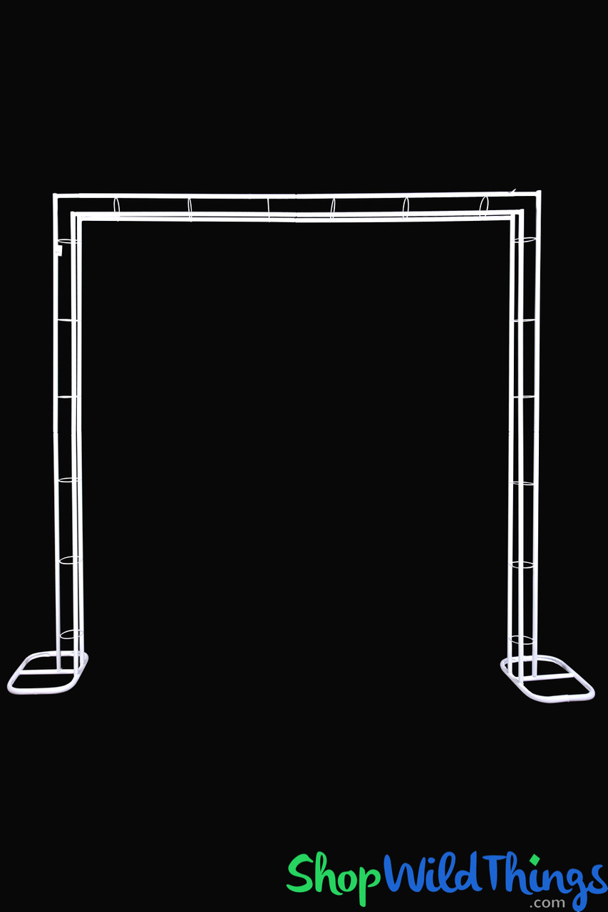 Metal Square Shape Wedding Arch Marquee - 7.5'H x 7.5' W