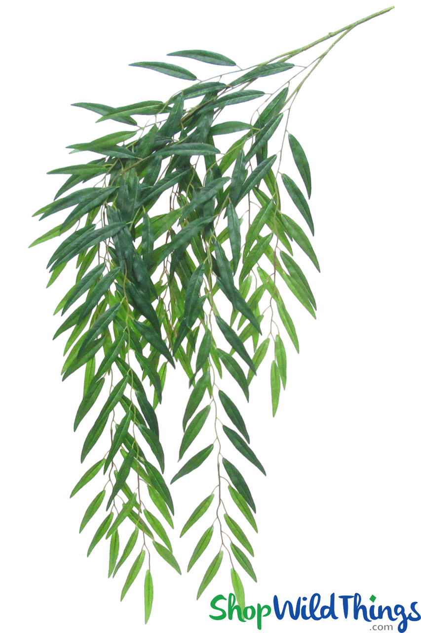 Weeping Willow Spray - 54 Bendable Greenery Stem - 187 leaves