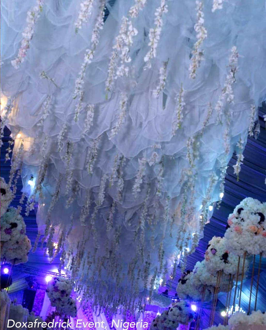 Ready to Hang Tulle Ceiling Drape | ShopWildThings.com