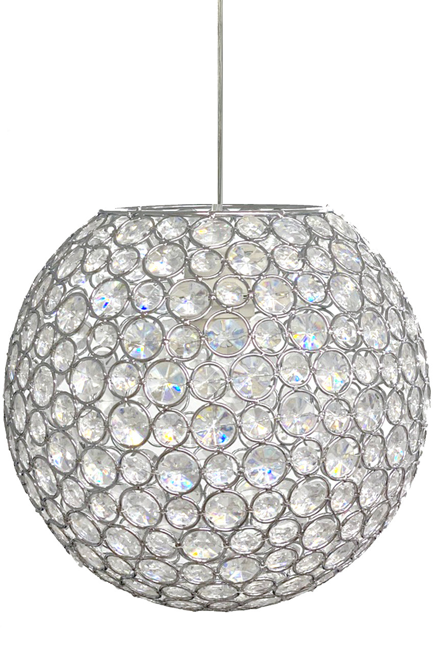 crystal light shade argos