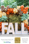 Bring backdrops to life with ShopWildThings shimmering sequin wall panels in many brilliant colors.
