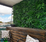 Faux Foliage Greenery Wall Backdrop | ShopWildThings.com