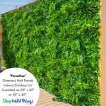 "Nature meets relaxation with our Paradise Indoor/Outdoor Artificial Greenery Wall Panels! This outdoor spa is the perfect place to unwind and soak up some sunshine ☀️? - Indoor / Outdoor UV Greenery Wall Panels are available at ShopWildThings.com