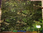 It’s easy to make a wow impact wall in your home or business with artificial greenery wall mats by ShopWildThings, using designs like “Fantasy Courtyard” that never needs watering!
