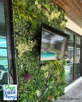 Say hello to summer: Refresh your space with Indoor/Outdoor UV Faux Greenery Wall Panels by ShopWildThings.com
