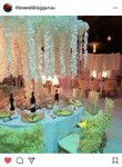 Use Cascading Flower Sprays for Floral Chandeliers | Hanging  Flower Garlands | ShopWildThings.com