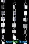 Metallic Silver PVC Discs are Inherently Fire Proof, Lightweight and Easy to Hang | ShopWildThings.com