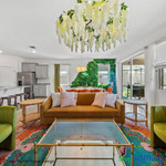 White Wisteria Sprays and Stems by ShopWildThings.com are more than just beautiful—they're versatile! Available in a variety of sizes and colors, these blooms as perfect for adding that wow look to your living room, dining room, or wherever you need a lush pop of nature.
Wisteria Ceiling Chandelier in a Tropical Airbnb Vacation Rental Property Interior Design White Wisteria Sprays and Stems by ShopWildThings.com are more than just beautiful—they're versatile! Available in a variety of sizes and colors, these blooms as perfect for adding that wow look to your living room, dining room, or wherever you need a lush pop of nature.
Wisteria Ceiling Chandelier in a Tropical Airbnb Vacation Rental Property Interior Design