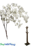 Off White Cherry Blossoms Branch for Floral Design and Flower Tree Bases Interchangeable replacement Branches ShopWildThings.com Off White Cherry Blossoms Branch for Floral Design and Flower Tree Bases Interchangeable replacement Branches ShopWildThings.com