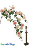 Big Draping Rose Spray Piano Roses Interchangeable Flowering Tree Branches ShopWildthings.com