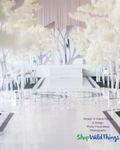 ShopWildThings Artificial Flowering Trees Make an Impressive Aisleway for Any Event ShopWildThings Artificial Flowering Trees Make an Impressive Aisleway for Any Event