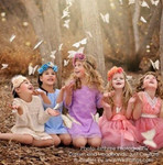 Using Butterfly Garlands for Photo Props by ShopWildThings.com