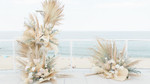 Your Secret Weapon for Stunning Events! ShopWildThings.com offers a wide selection of event decor products, from Floral Risers to Artificial Greenery and Premium Silk Florals, which are the key to creating unforgettable celebrations. Discover how we can elevate your next event!

Seaside Coastal Chic Wedding Ceremony Decor Ideas