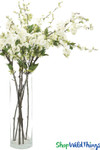 Cream Colored Dogwood Branches Artificial Florals Tall Centerpiece Flowers