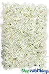 Off White Cream Hydrangea Flower Wall Artificial ShopWildThings.com Off White Cream Hydrangea Flower Wall Artificial ShopWildThings.com