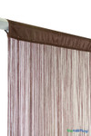 Extra Long Fringe Curtains ShopWildThings Brown String Curtains ShopWildThings.com