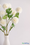 Artificial Ball Mum Spray for Floral Designers ShopWildThings.com