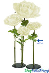 Giant Silk Rose Lifesized Event Decoration Prop by Shopwildthings.com Giant Silk Rose Lifesized Event Decoration Prop by Shopwildthings.com
