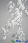 White Smilax Artificial Willow Garland for Event Decorations and Floral Designs ShopWildThings