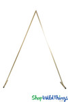 Gold Metal Triangle Arch Backdrop Stand ShopWildthings.com Gold Metal Triangle Arch Backdrop Stand ShopWildthings.com