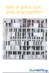 Clear Backing Shimmer Walls, Snap Together panels for seamless look ShopWildThings Clear Backing Shimmer Walls, Snap Together panels for seamless look ShopWildThings