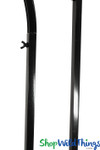 Black Double Metal Arch for Balloons and Flowers Arch Close Up ShopWildThings.com Black Double Metal Arch for Balloons and Flowers Arch Close Up ShopWildThings.com