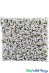 8' x 8' Easy Up 3D Flower Wall (Fabric Backed) White Silk Rose Flower Wall ShopWildThings.com 8' x 8' Easy Up 3D Flower Wall (Fabric Backed) White Silk Rose Flower Wall ShopWildThings.com