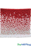 Ombre Red to White Rose Ready to Hang Flower Wall ShopWildThings.com Ombre Red to White Rose Ready to Hang Flower Wall ShopWildThings.com