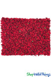 Artificial Red Roses Super Premium Fabric Backed 8x8 Flower Wall ShopWildThings Artificial Red Roses Super Premium Fabric Backed 8x8 Flower Wall ShopWildThings