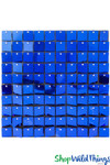 Royal Blue Square Sequins Backdrop Panel ShopWildThings.com Royal Blue Square Sequins Backdrop Panel ShopWildThings.com
