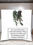 Greenery and Roses Backdrop Tree Replacement ShopWildThings.com Greenery and Roses Backdrop Tree Replacement ShopWildThings.com