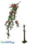 Deep Pink Rose and Greenery Replacement Interchangeable Branches for ShopWIldThings Floral Trees Deep Pink Rose and Greenery Replacement Interchangeable Branches for ShopWIldThings Floral Trees