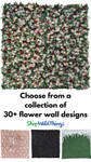 With 30+ expertly designed Easy Up Flower Walls, ShopWildThings.com has plenty of inspiration for your next photo wall! With 30+ expertly designed Easy Up Flower Walls, ShopWildThings.com has plenty of inspiration for your next photo wall!