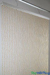 Matte Gold Metal Aluminum Chain Beaded Curtain by ShopWildThings.com Matte Gold Metal Aluminum Chain Beaded Curtain by ShopWildThings.com