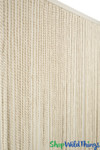 ShopWildThings Hanging Rope Curtain Cotton Fabric ShopWildThings Hanging Rope Curtain Cotton Fabric