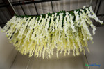 Artificial Floral Garland Ceiling Decoration for Weddings, Events, Retail Spaces and More - ShopWildThings.com Artificial Floral Garland Ceiling Decoration for Weddings, Events, Retail Spaces and More - ShopWildThings.com