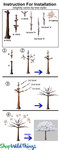 ShopWildThings Giant Oversized Trees 16 Feet Tall Installation Instructions ShopWildThings Giant Oversized Trees 16 Feet Tall Installation Instructions