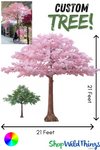 Huge Artifiial Custom Artificial Tree in any color with any leaf type - shopwildthings.com Huge Artifiial Custom Artificial Tree in any color with any leaf type - shopwildthings.com