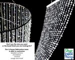 ShopWildThings.com offers custom Beaded Columns and Sparkling Beaded Crystal Ceiling Swags. Our in house fabrication team can make your decor dreams come true! We are in Arizona and ship quick! ShopWildThings.com offers custom Beaded Columns and Sparkling Beaded Crystal Ceiling Swags. Our in house fabrication team can make your decor dreams come true! We are in Arizona and ship quick!