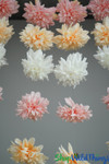 Floating Dahlias Garland 6' Long  - Artificial Dahlia | ShopWildThings