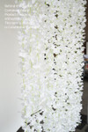Floral Garlands Curtain Backdrop for Weddings and Events Floral Garlands Curtain Backdrop for Weddings and Events
