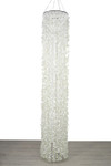 Artificial White Garland Silk Flower Column 14.9' Long by 18" Diameter Artificial White Garland Silk Flower Column 14.9' Long by 18" Diameter