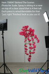 Large Spring Blossom, Fuchsia Pink Flower Spray Branch 41" Long, ShopWildThings.com Large Spring Blossom, Fuchsia Pink Flower Spray Branch 41" Long, ShopWildThings.com
